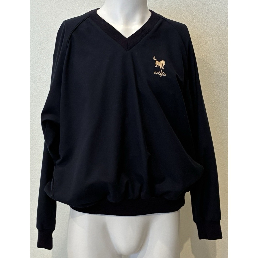 Sunderland of Scotland Windbreaker Pullover Mens L Navy Wildfire Golf Club USA